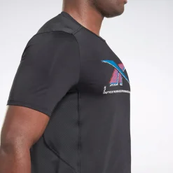 Tops & T-Shirts|Reebok Tops & T-Shirts Activchill Graphic Athlete T-Shirt