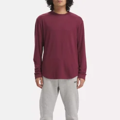 Tops & T-Shirts|Reebok Tops & T-Shirts Activchill+Dreamblend Long Sleeve Shirt