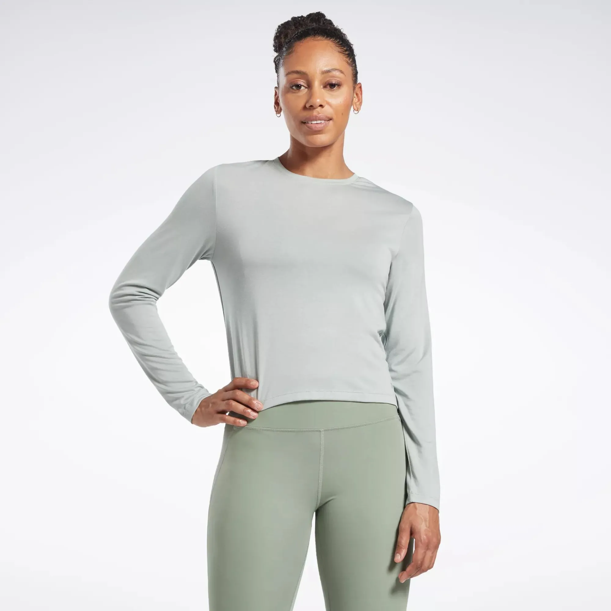 Tops & T-Shirts|Reebok Tops & T-Shirts Activchill+Dreamblend Long Sleeve T-Shirt