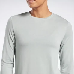 Tops & T-Shirts|Reebok Tops & T-Shirts Activchill+Dreamblend Long Sleeve T-Shirt
