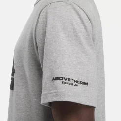 Tops & T-Shirts|Reebok Tops & T-Shirts Basketball Above The Rim Graphic T-Shirt