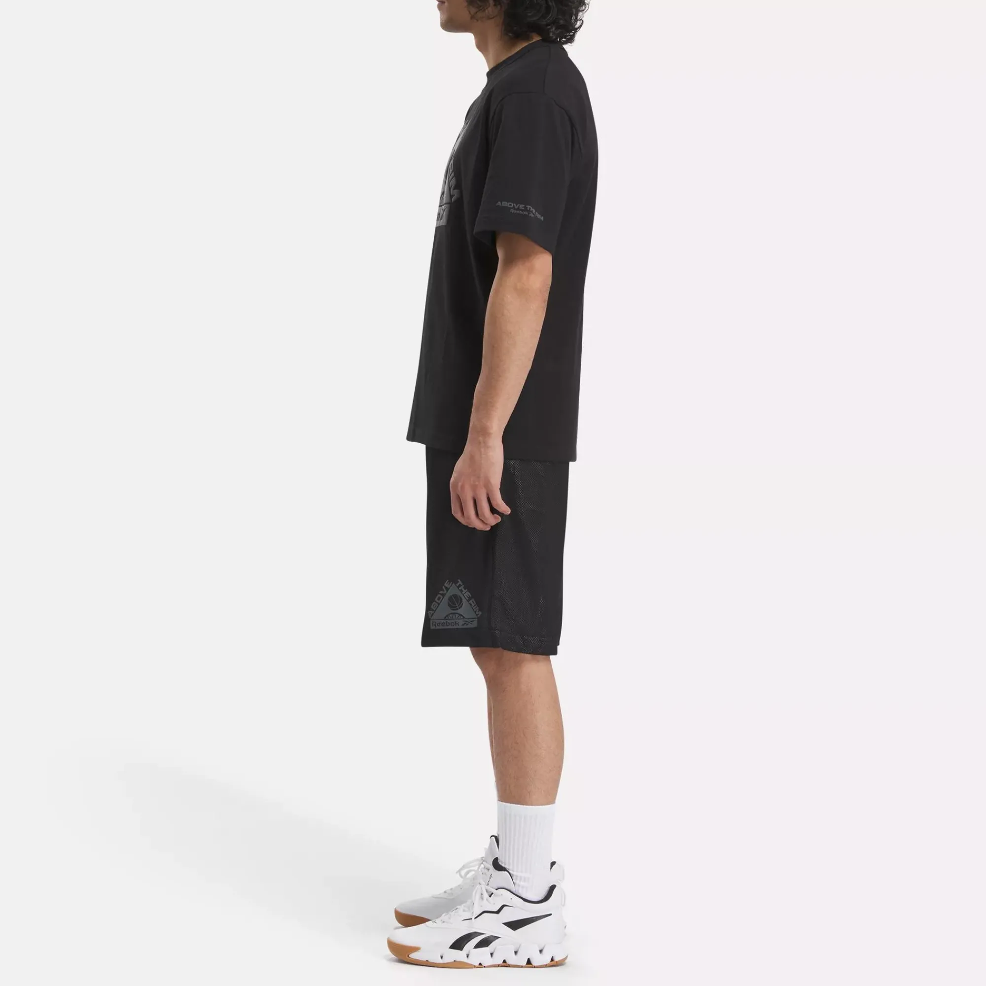 Tops & T-Shirts|Reebok Tops & T-Shirts Basketball Above The Rim Graphic T-Shirt