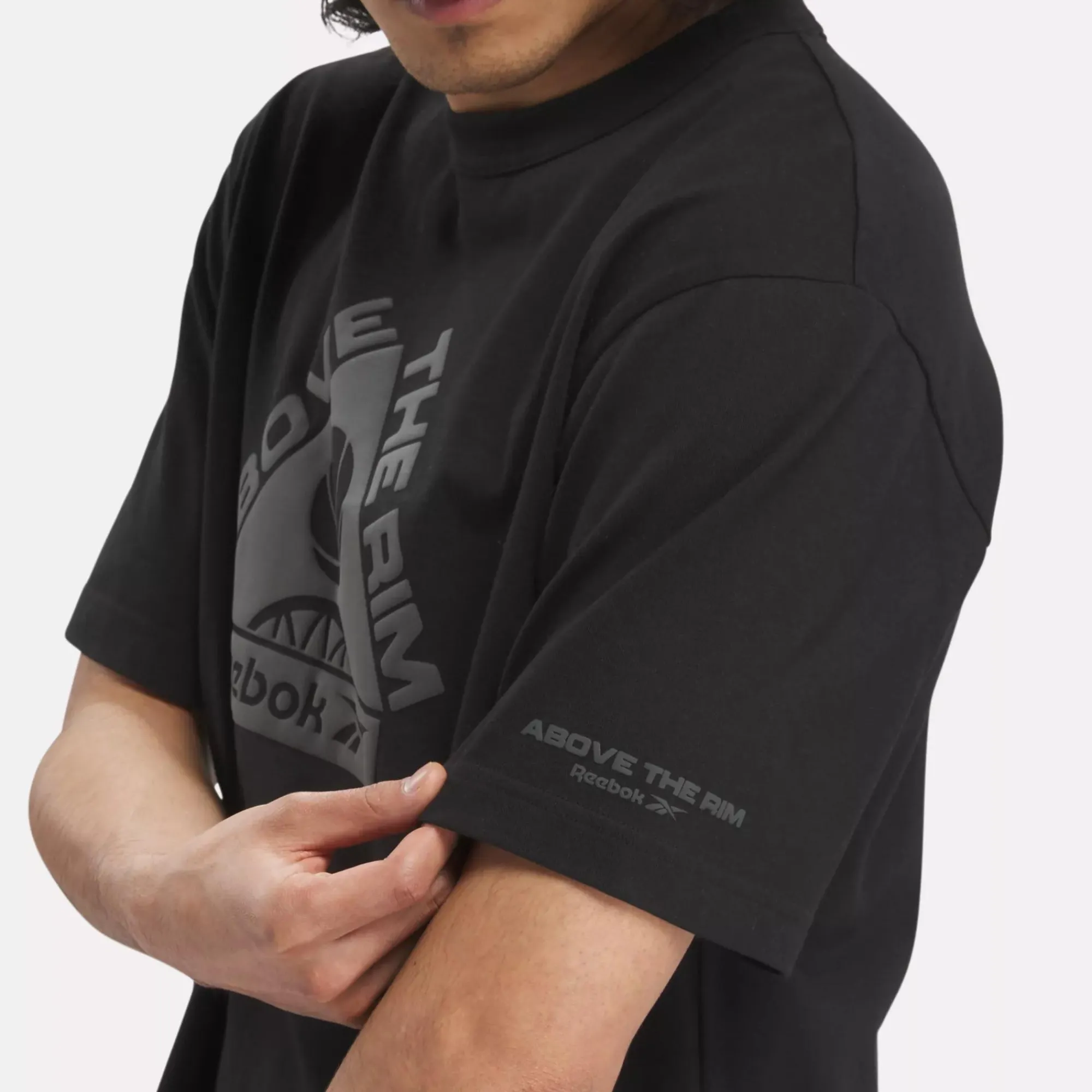 Tops & T-Shirts|Reebok Tops & T-Shirts Basketball Above The Rim Graphic T-Shirt