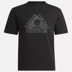 Tops & T-Shirts|Reebok Tops & T-Shirts Basketball Above The Rim Graphic T-Shirt