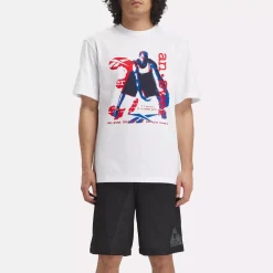 Tops & T-Shirts|Reebok Tops & T-Shirts Basketball Iverson Graphic T-Shirt