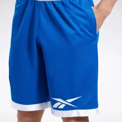 Shorts|Reebok Shorts Basketball Mesh Shorts