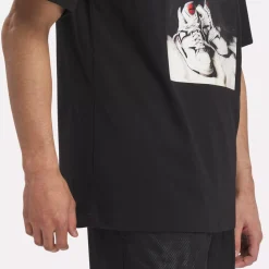 Tops & T-Shirts|Reebok Tops & T-Shirts Basketball Pump Graphic T-Shirt