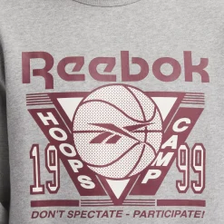 Hoodies & Sweatshirts|Reebok Hoodies & Sweatshirts Basketball Seasonal Crew Sweatshirt