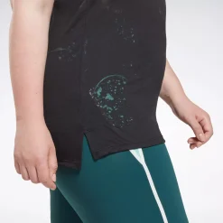 Tank Tops|Reebok Tank Tops Burnout Tank Top (Plus Size)