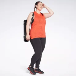 Tank Tops|Reebok Tank Tops Burnout Tank Top (Plus Size)