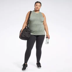 Tank Tops|Reebok Tank Tops Burnout Tank Top (Plus Size)
