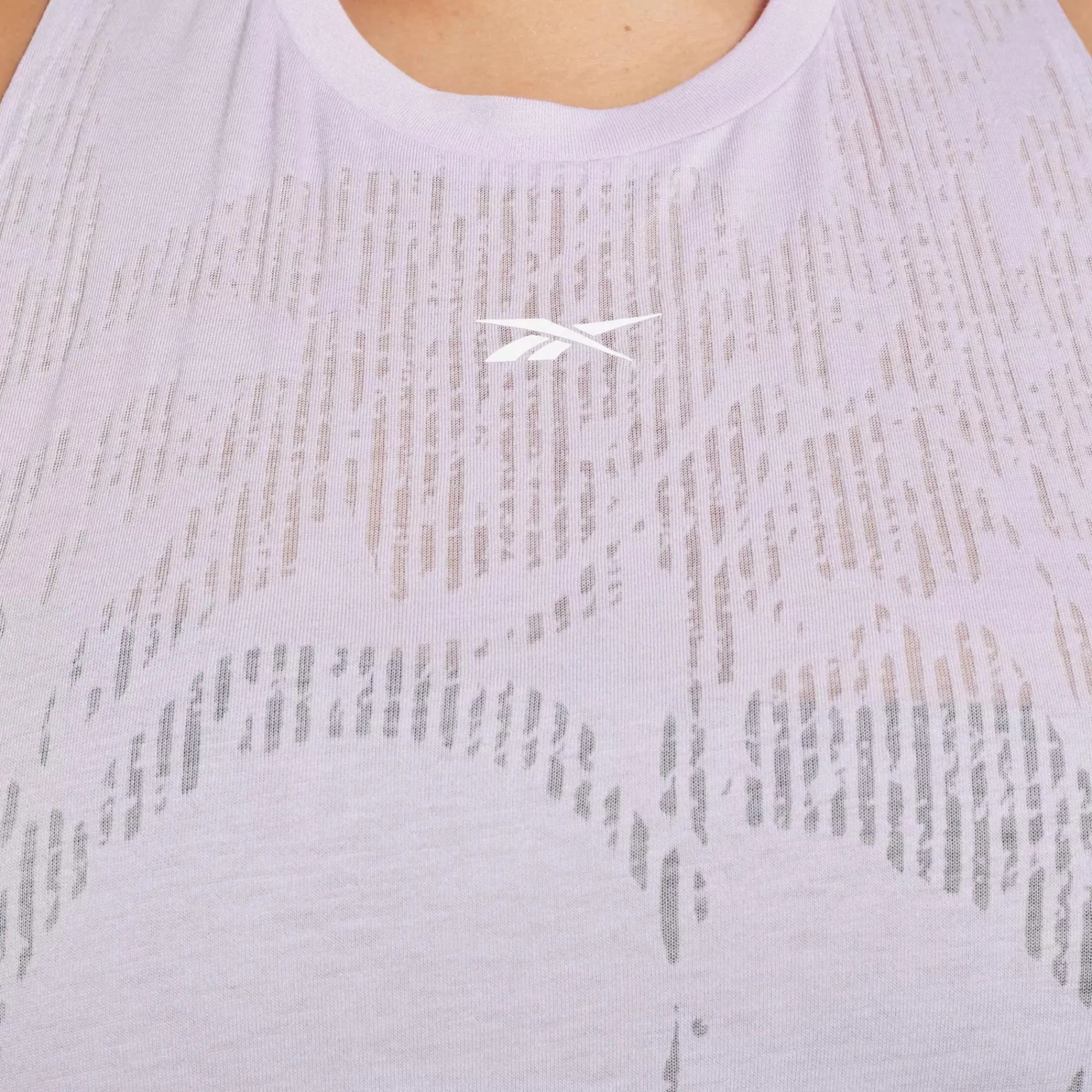 Tank Tops|Reebok Tank Tops Burnout Tank Top (Plus Size)