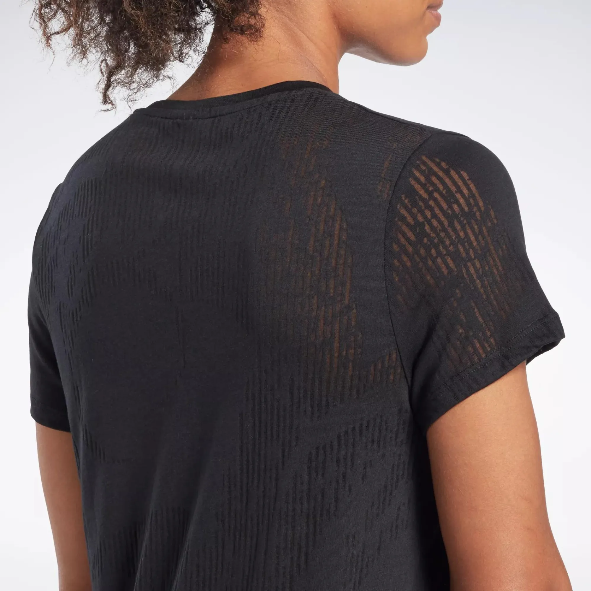 Tops & T-Shirts|Reebok Tops & T-Shirts Burnout T-Shirt