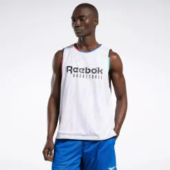 Tank Tops|Reebok Tank Tops City League Reversible Mesh Jersey