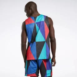 Tank Tops|Reebok Tank Tops City League Reversible Mesh Jersey