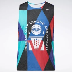 Tank Tops|Reebok Tank Tops City League Reversible Mesh Jersey