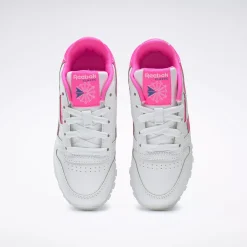 Big Kids' Shoes (Sizes 3.5-7)|Reebok Big Kids' Shoes (Sizes 3.5-7) Classic Leather Step 'N' Flash Shoes - Preschool