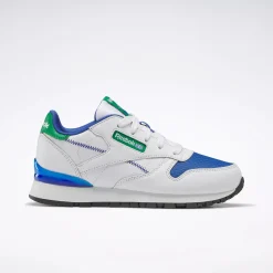 Big Kids' Shoes (Sizes 3.5-7)|Reebok Big Kids' Shoes (Sizes 3.5-7) Classic Leather Step 'N' Flash Shoes - Preschool