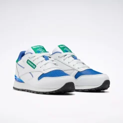 Big Kids' Shoes (Sizes 3.5-7)|Reebok Big Kids' Shoes (Sizes 3.5-7) Classic Leather Step 'N' Flash Shoes - Preschool