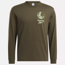 Tops & T-Shirts|Reebok Tops & T-Shirts Classics Adventure Long Sleeve T-Shirt