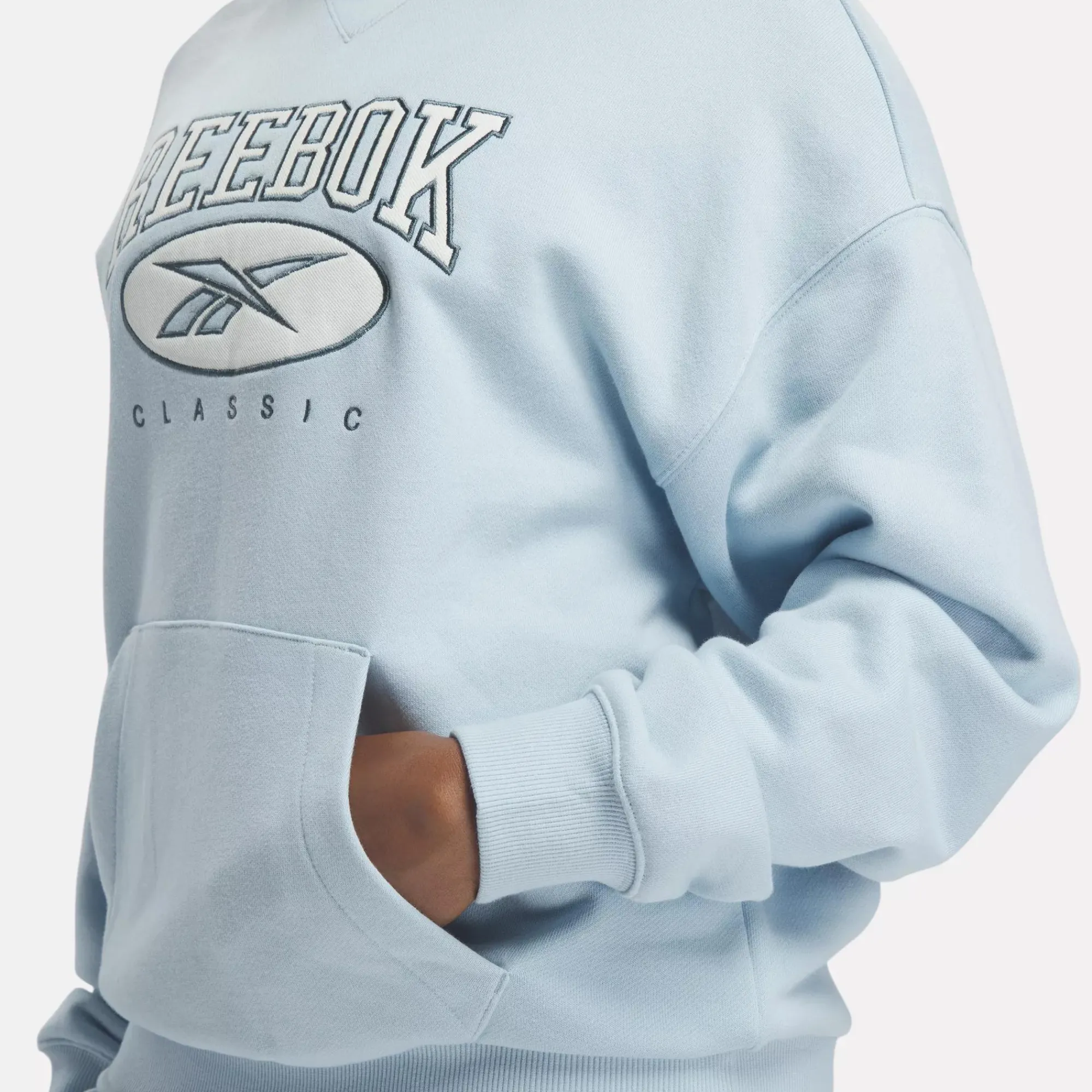 Loungewear|Reebok Loungewear Classics Archive Essentials Big Logo French Terry Hoodie