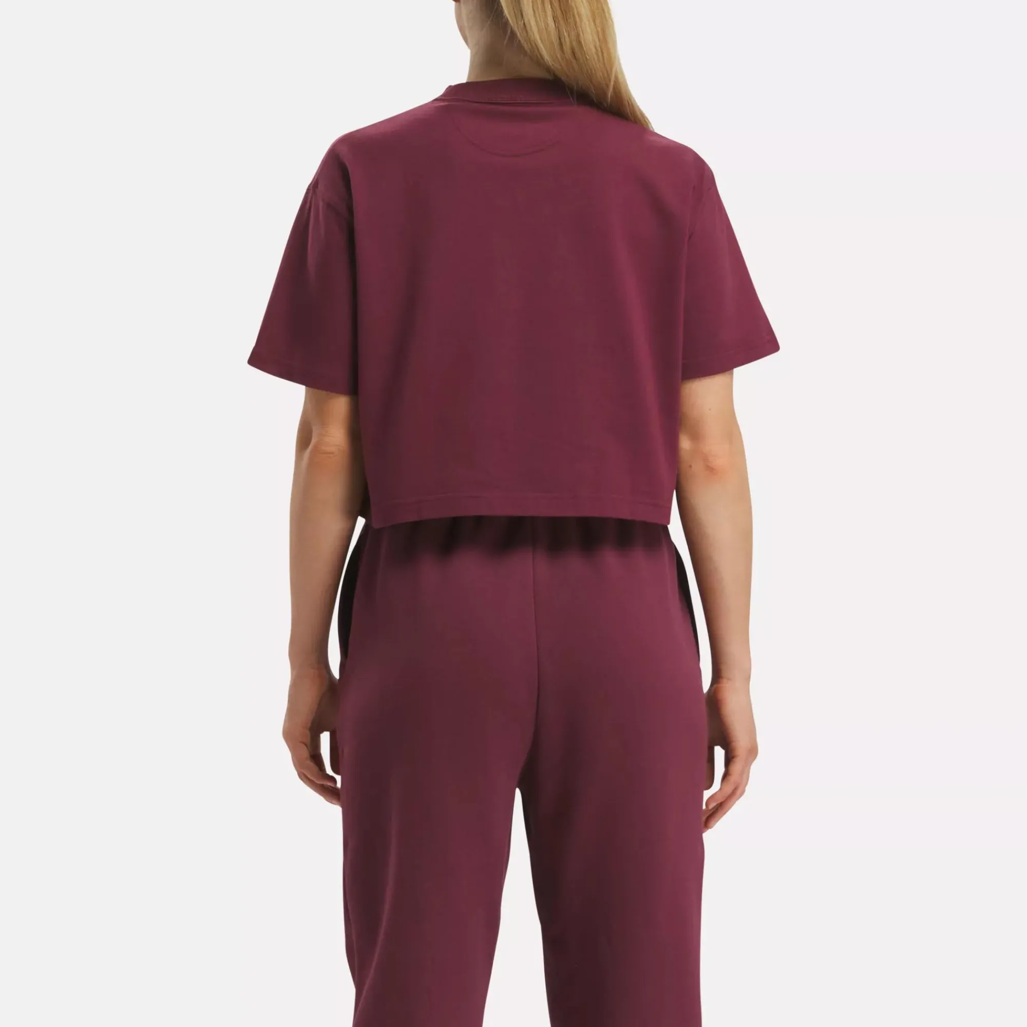 Loungewear|Reebok Loungewear Classics Archive Essentials Big Logo Crop T-Shirt