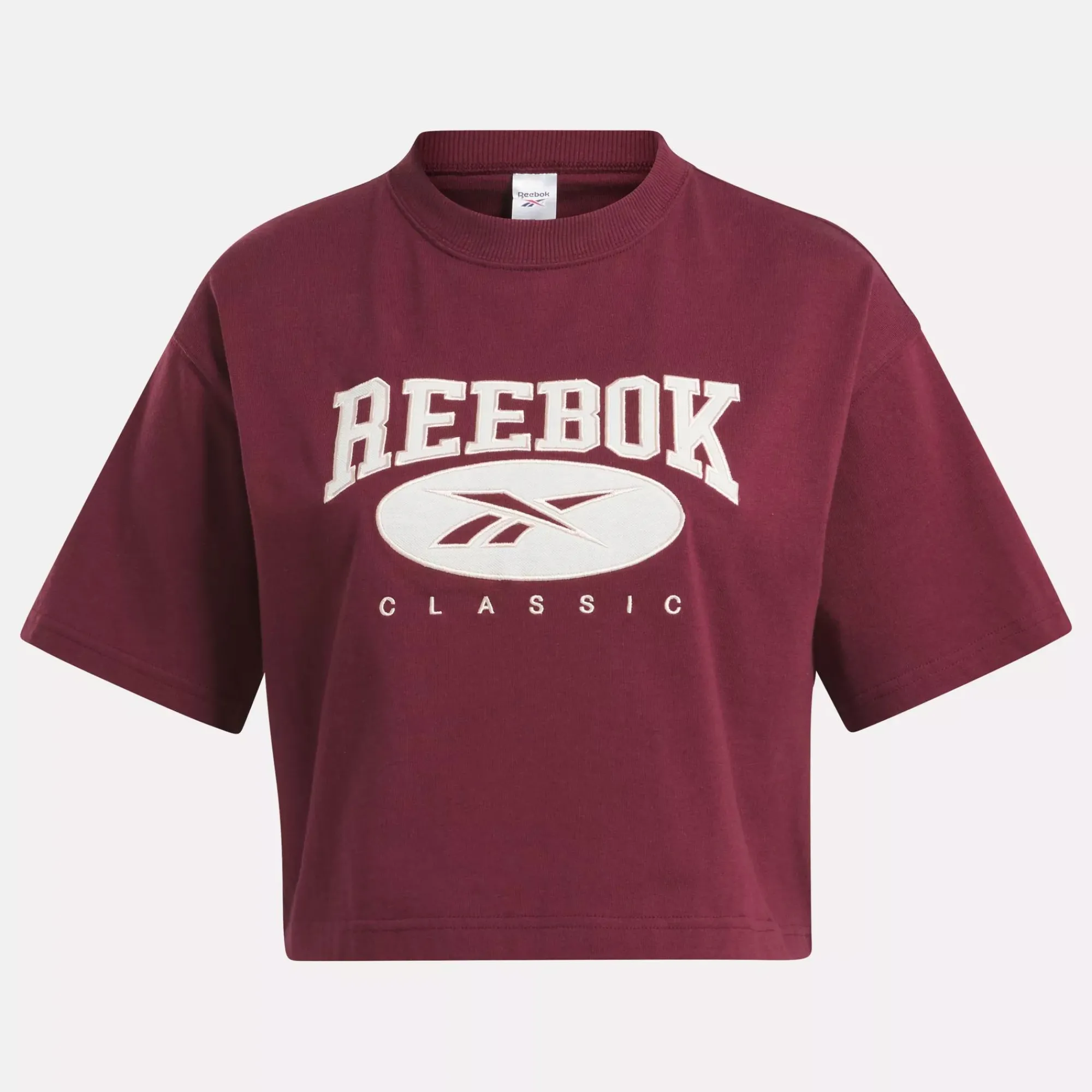 Loungewear|Reebok Loungewear Classics Archive Essentials Big Logo Crop T-Shirt