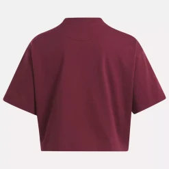 Loungewear|Reebok Loungewear Classics Archive Essentials Big Logo Crop T-Shirt