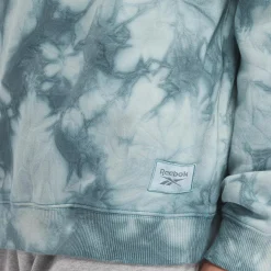 Hoodies & Sweatshirts|Reebok Hoodies & Sweatshirts Classics Natural Dye Marble Crew Sweatshirt