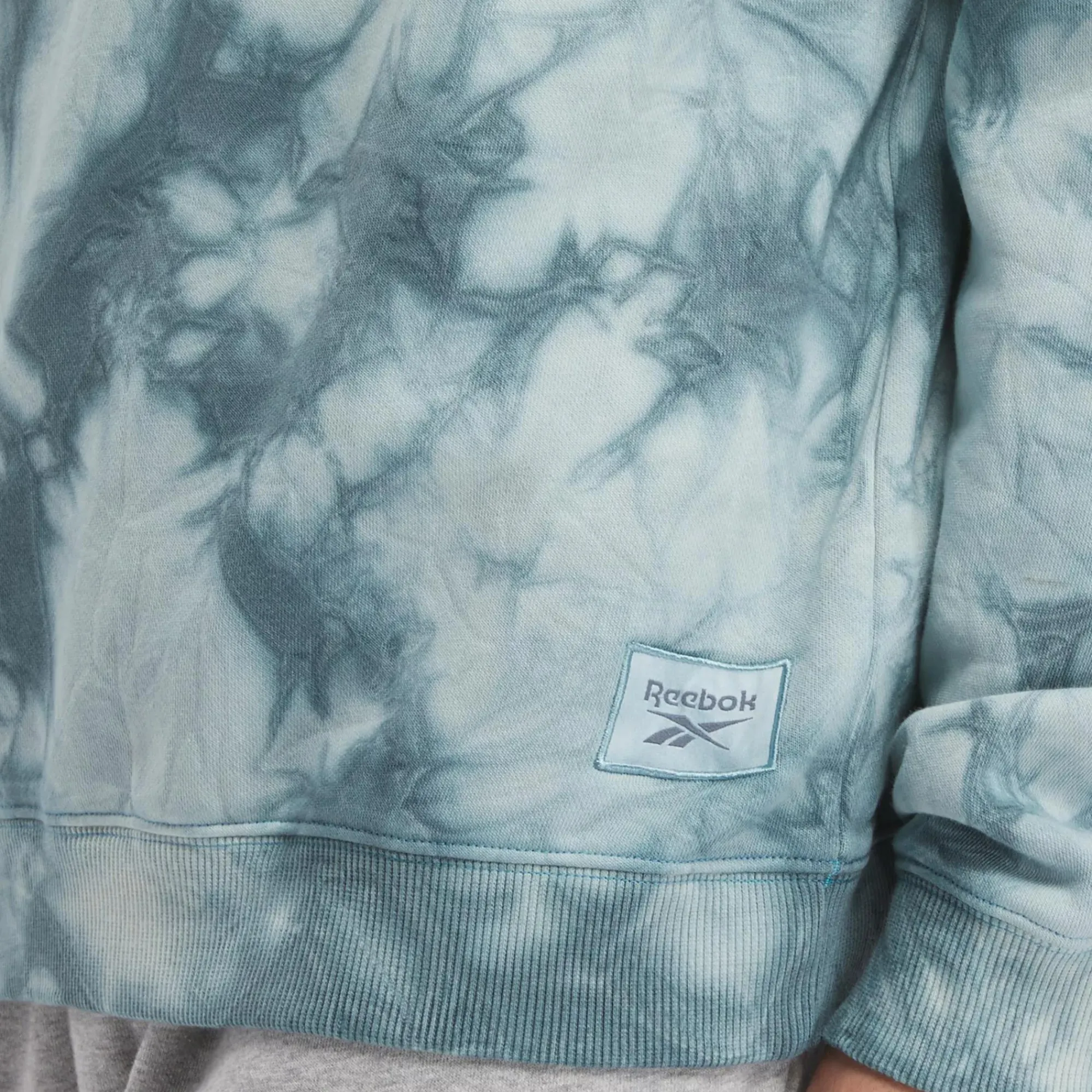 Hoodies & Sweatshirts|Reebok Hoodies & Sweatshirts Classics Natural Dye Marble Crew Sweatshirt