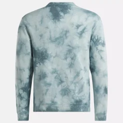 Hoodies & Sweatshirts|Reebok Hoodies & Sweatshirts Classics Natural Dye Marble Crew Sweatshirt