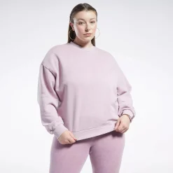 Hoodies & Sweatshirts|Reebok Hoodies & Sweatshirts Classics Natural Dye Sweatshirt (Plus Size)