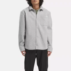 Tops & T-Shirts|Reebok Tops & T-Shirts Classics Wardrobe Essentials Fleece Overshirt