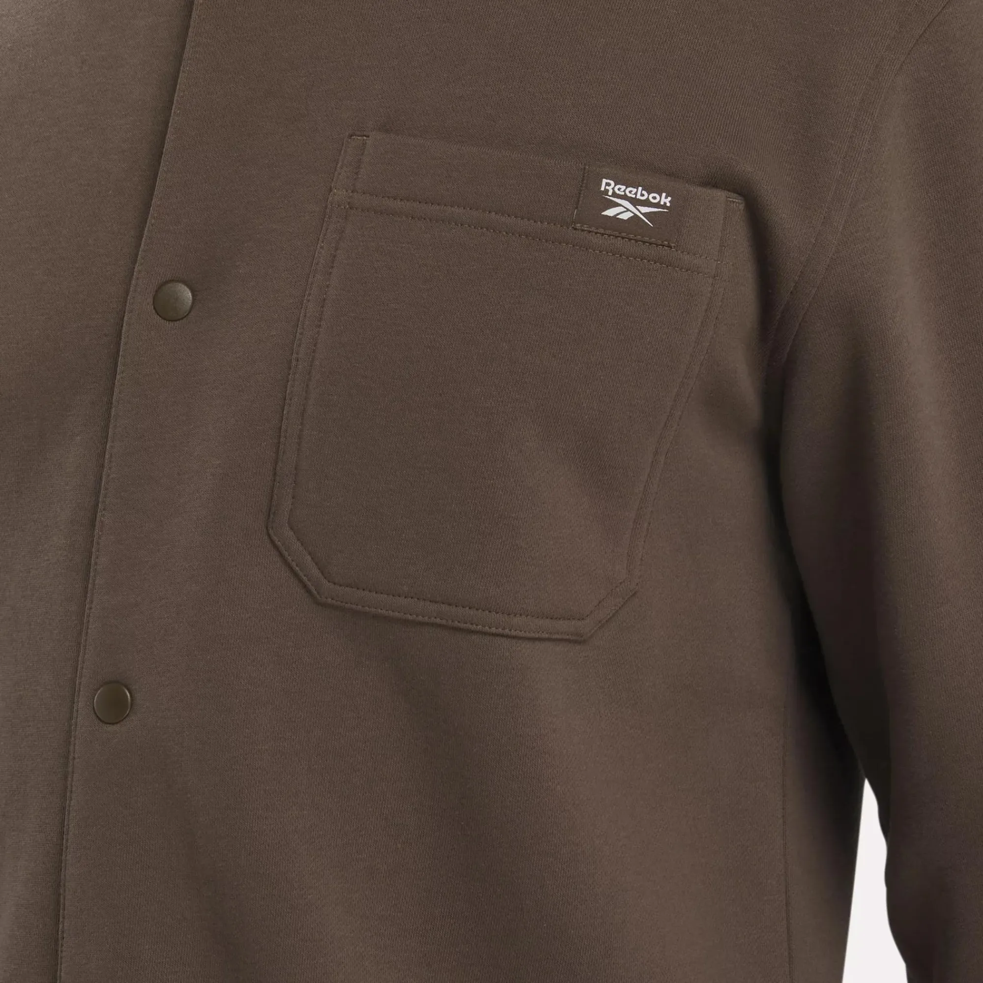 Tops & T-Shirts|Reebok Tops & T-Shirts Classics Wardrobe Essentials Fleece Overshirt