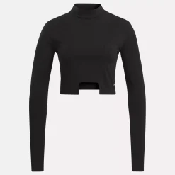 Tops & T-Shirts|Reebok Tops & T-Shirts Classics Wide Long Sleeve Trend Top