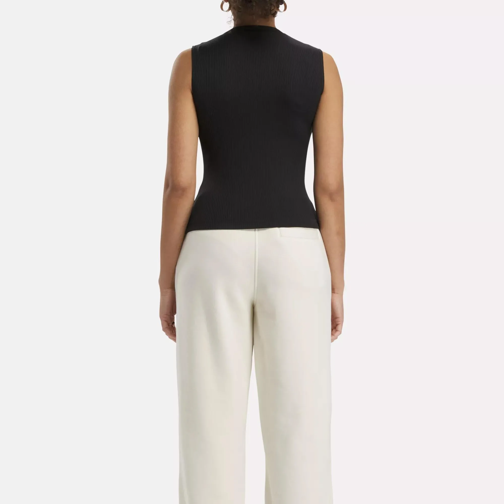 Tops & T-Shirts|Reebok Tops & T-Shirts Classics Wide Ribbed Tank Top