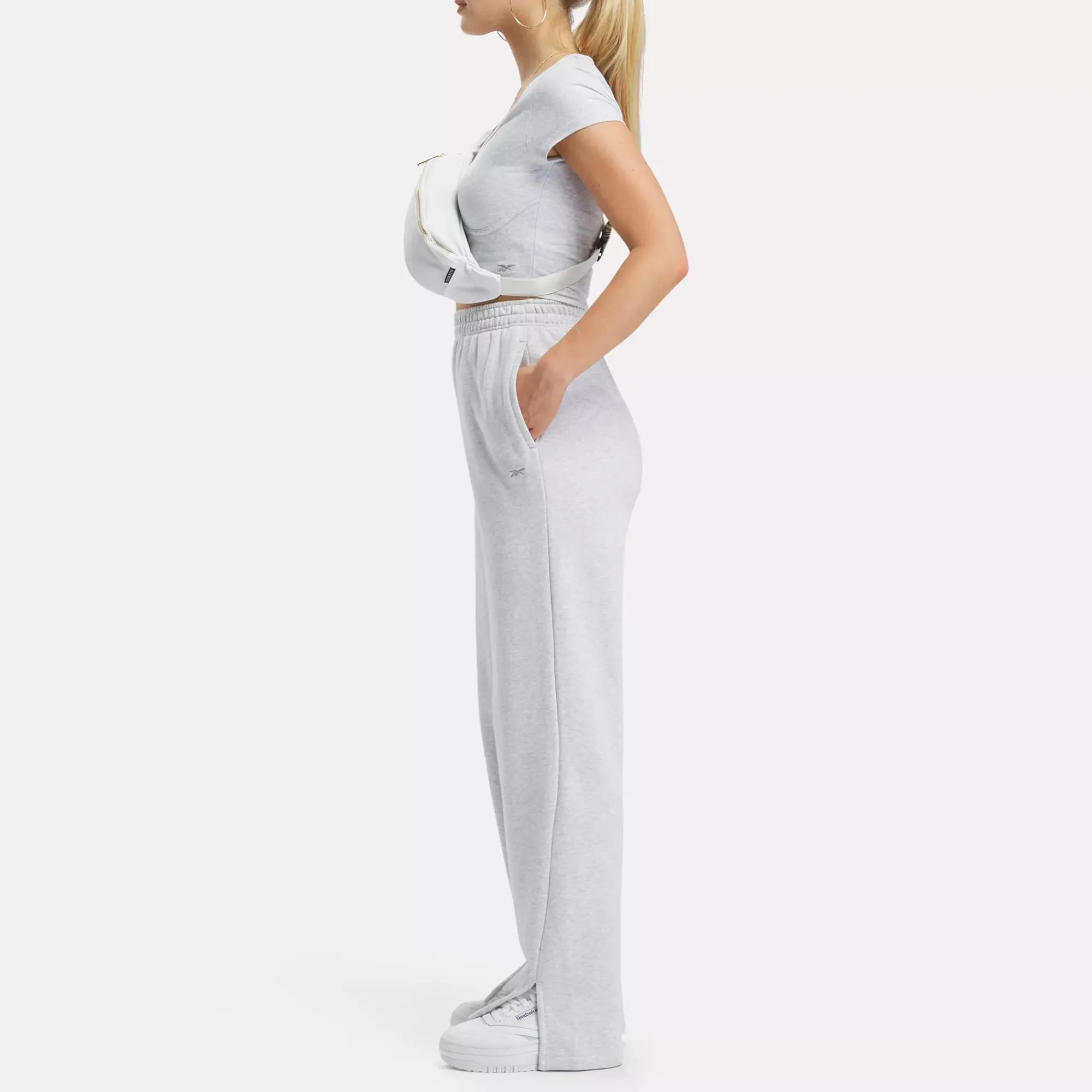 Pants & Sweatpants|Reebok Pants & Sweatpants Classics Wide Straight Leg Pants