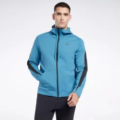 Jackets|Reebok Jackets Dreamblend Zip-Up Hoodie