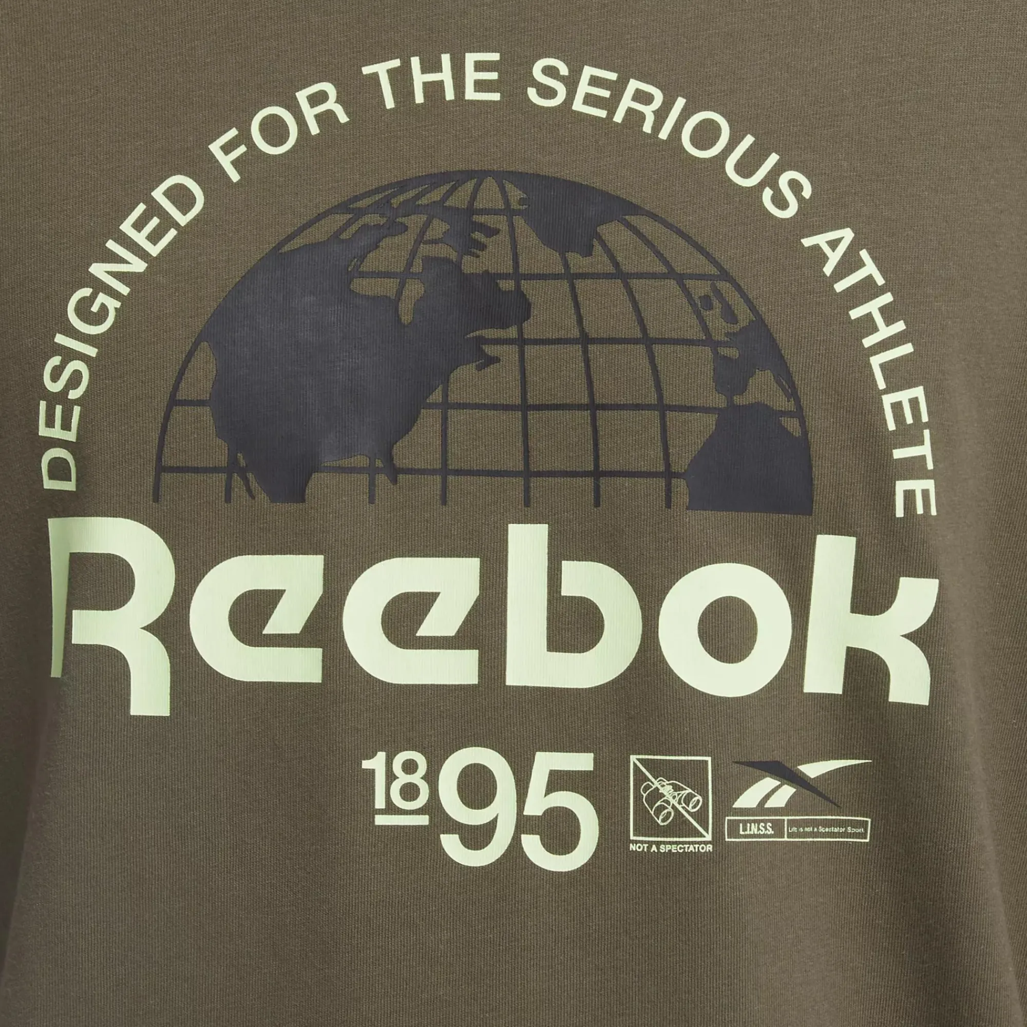 Tops & T-Shirts|Reebok Tops & T-Shirts Graphic Series Globe T-Shirt