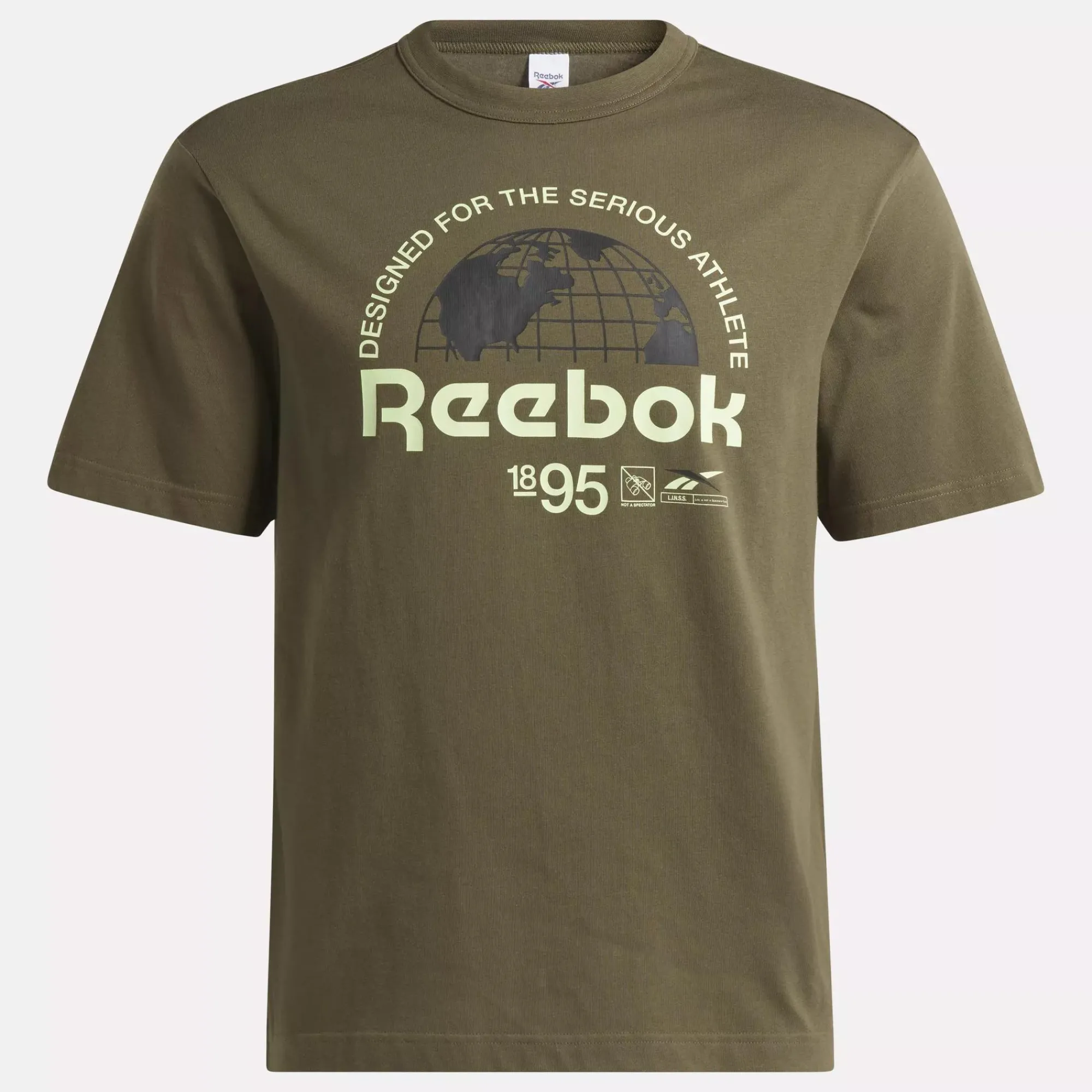 Tops & T-Shirts|Reebok Tops & T-Shirts Graphic Series Globe T-Shirt