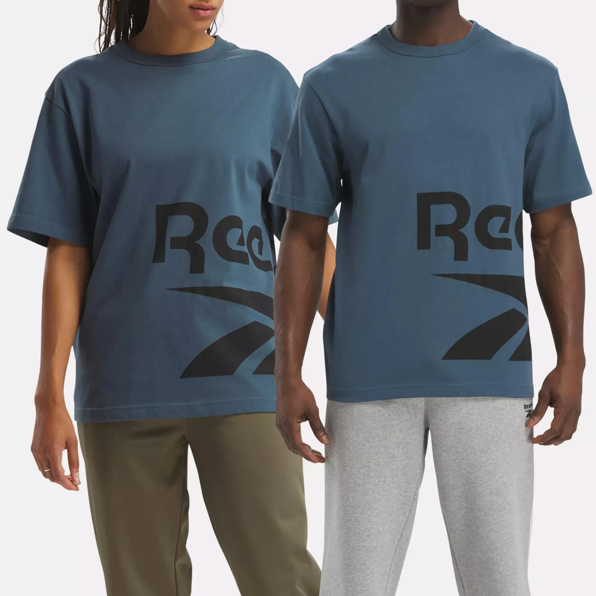 Tops & T-Shirts|Reebok Tops & T-Shirts Graphic Series Side Vector T-Shirt