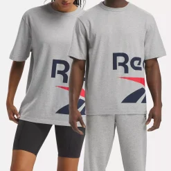 Tops & T-Shirts|Reebok Tops & T-Shirts Graphic Series Side Vector T-Shirt
