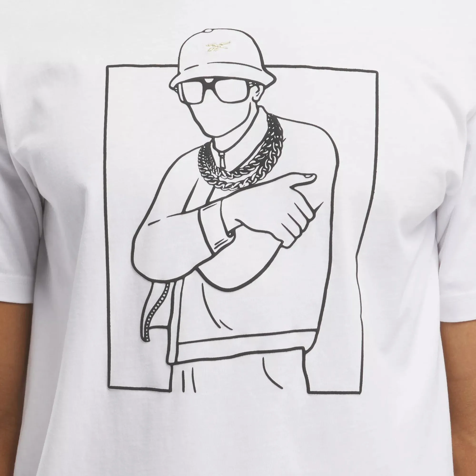 Tops & T-Shirts|Reebok Tops & T-Shirts Hip Hop B-Boy Pose T-Shirt