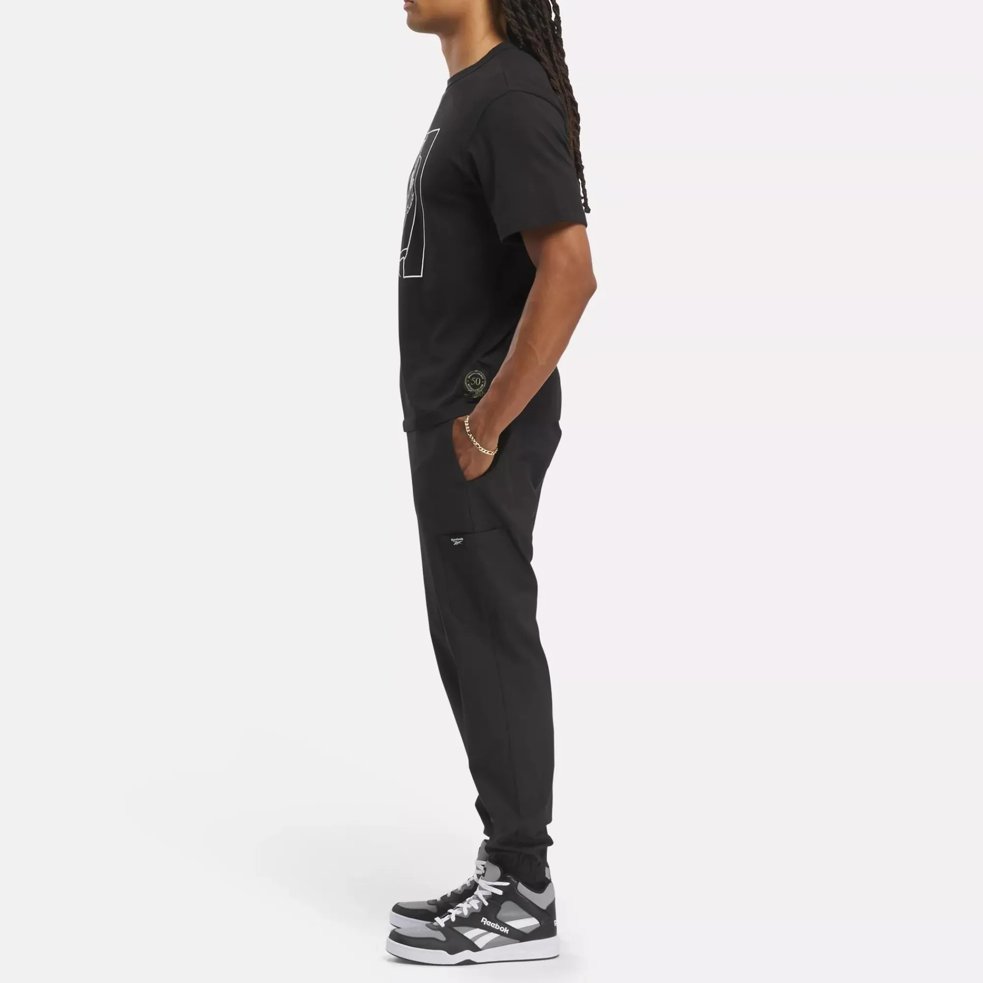 Tops & T-Shirts|Reebok Tops & T-Shirts Hip Hop B-Boy Pose T-Shirt