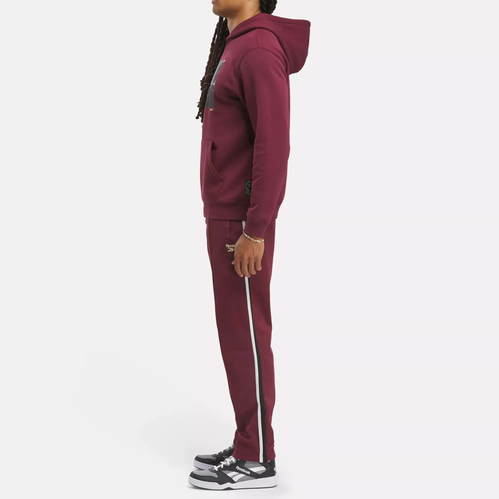 Hoodies & Sweatshirts|Reebok Hoodies & Sweatshirts Hip Hop Photo Hoodie