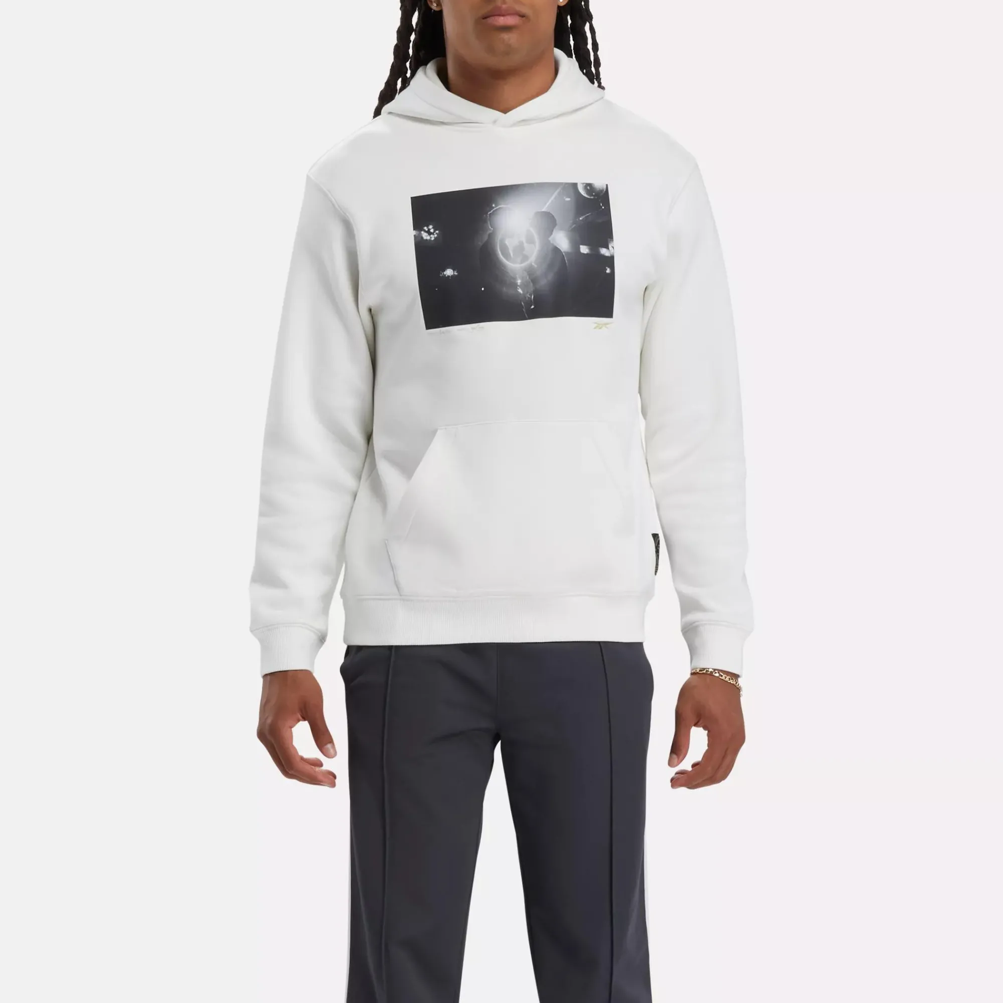 Hoodies & Sweatshirts|Reebok Hoodies & Sweatshirts Hip Hop Photo Hoodie