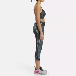 Sports Bras|Reebok Sports Bras Id Train Allover Print Bra