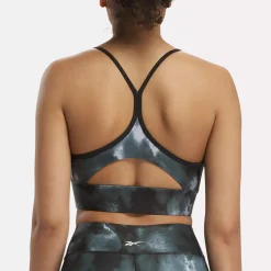 Sports Bras|Reebok Sports Bras Id Train Allover Print Bra