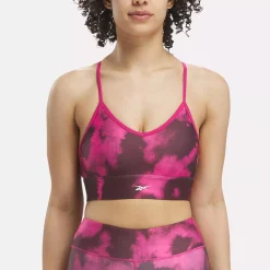 Sports Bras|Reebok Sports Bras Id Train Allover Print Bra