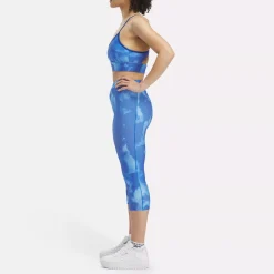 Leggings & Tights|Reebok Leggings & Tights Id Train Allover Print Capri Leggings